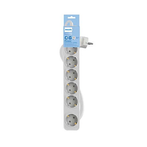 Power Socket - 6 Sockets with Switch Philips CHP2164W/62 (1,5 m) - Електроника Периферни и резервни части<<<Компютри|