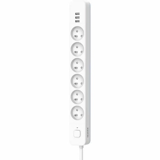 Power Socket - 6 Sockets with Switch QUARX (1,5 m) - Електроника Периферни и резервни части<<<Компютри|