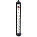 Power Socket - 6 Sockets with Switch Silver Electronics 49646 3680W Black - Електроника Периферни и резервни