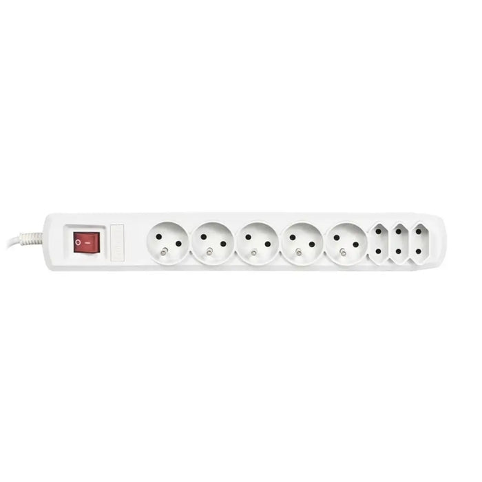 Power Socket 8 Sockets with Switch Activejet APN-8G (5 m) - Разклонители<<<Електроника Периферни и резервни