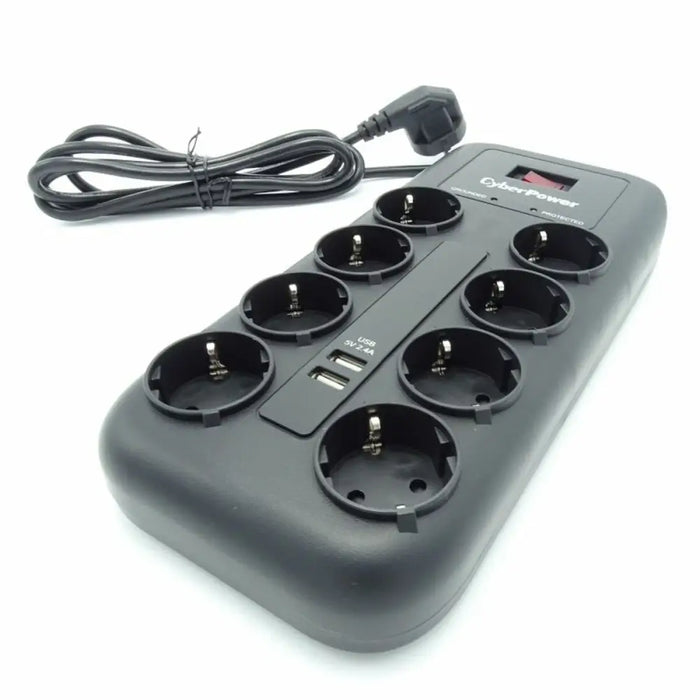 Power Socket 8 Sockets with Switch Cyberpower P0820SUF0-DE (1,8 m) - Електроника Периферни и резервни части<<<Компютри|
