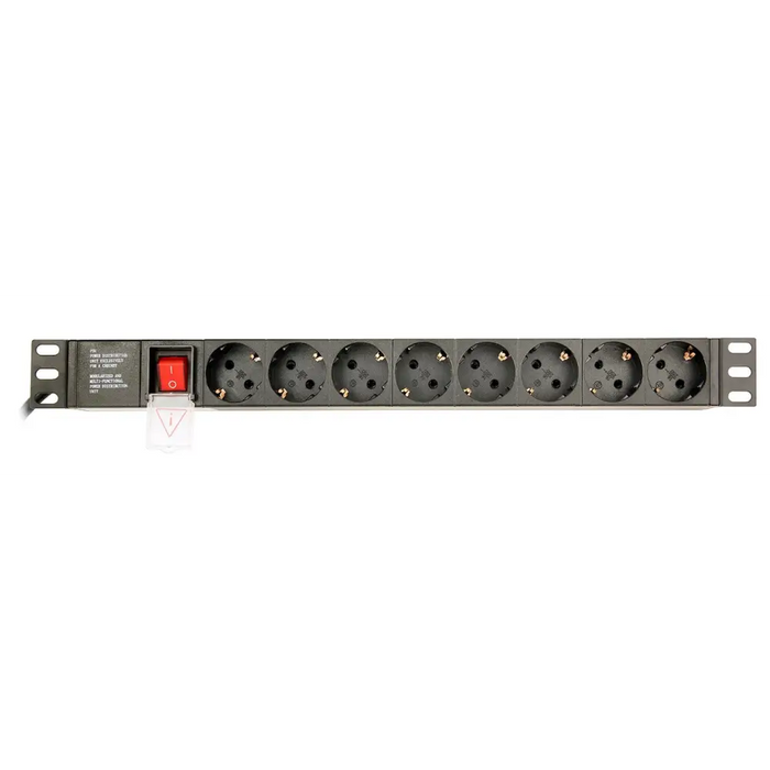 Power Socket 8 Sockets with Switch GEMBIRD EG-PDU-014 (3 m) - RACK power stripsLIP-RAK<<<Slats and extension