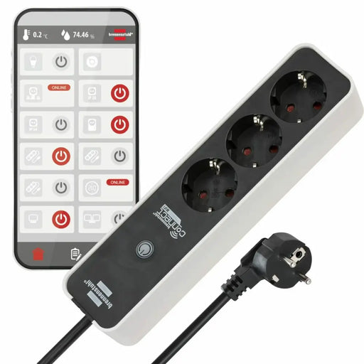 Power strip Brennenstuhl brennenstuhl®Connect WiFi 3600 W 2.4 GHz (1,5 m) - Електроника Периферни и резервни