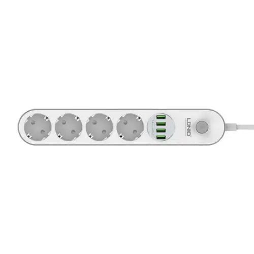 Power strip with 4 AC sockets 4x USB LDNIO SE4432 2m (white) - Power strips<<<IT Accessories<<<InnproXML