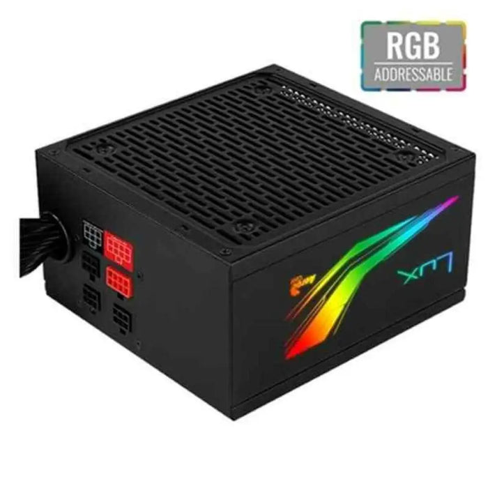 Power supply Aerocool LUX RGB 550M ATX 550 W 80 Plus Bronze LED RGB - Компютър Мрежи и компоненти<<<Компютри|