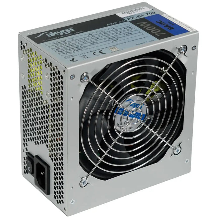 Power supply Akyga AK-B1-700 700 W Cabling Side ventilation ATX - Източници на захранване<<<Компютър Мрежи и