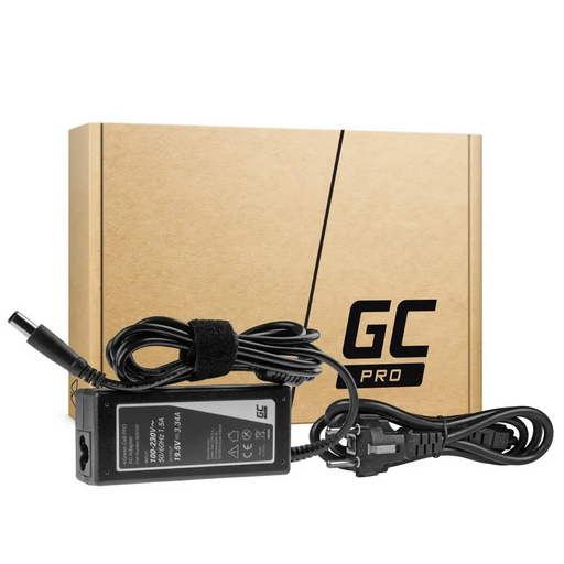 Power supply for laptop GREEN CELL AC Adapter for DELL PRO Charger / AC Adapter 19.5V 3.34A 65W for Dell Latitude E6330