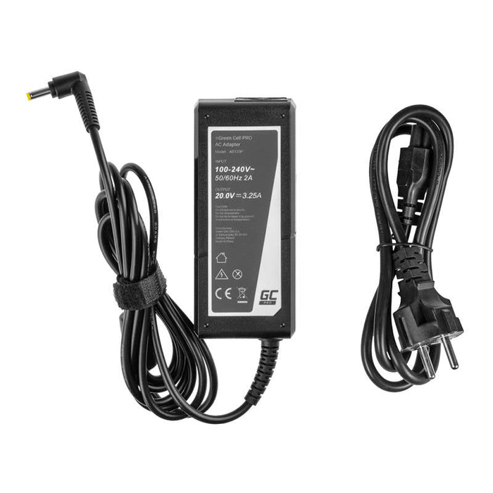 Power supply Green Cell PRO 20V 3.25A 65W for Lenovo IdeaPad 3 IdeaPad 5 320-15 510-15 S145-14 S145-15 S340-14 S540-14