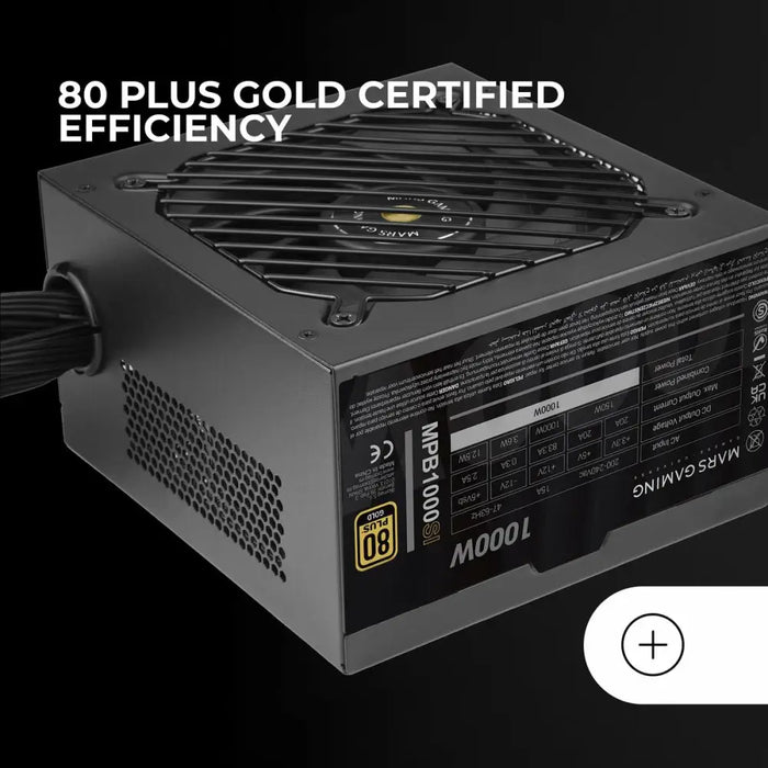 Power supply Mars Gaming MPB1000SI ATX 1000 W 80 Plus Gold - Компютър Мрежи и компоненти<<<Компютри|