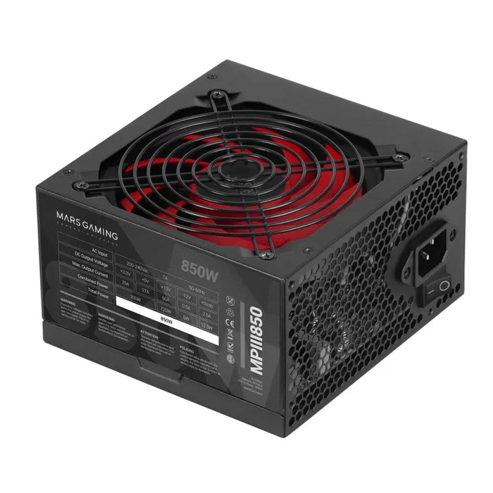 Power supply Mars Gaming MPIII850 ATX 850 W - Компютър Мрежи и компоненти<<<Компютри| Електроника<<<BigBuy&&&Източници