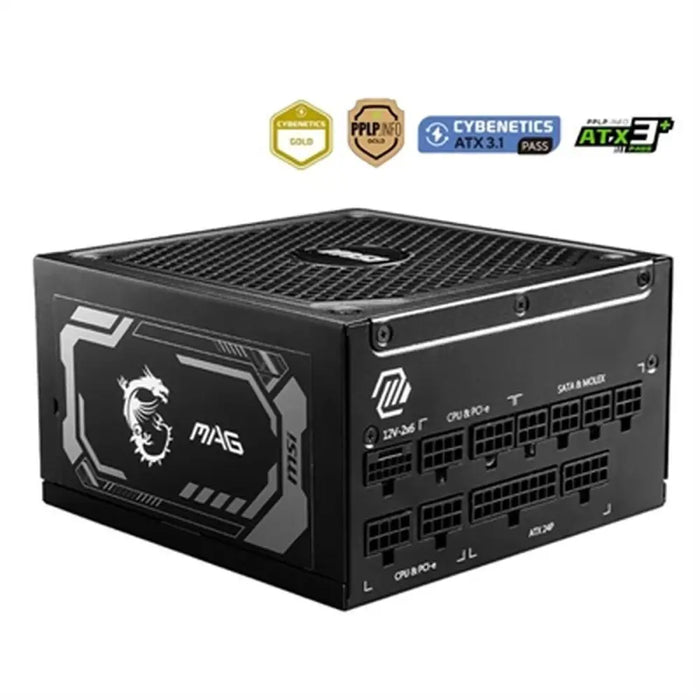 Power supply MSI 306-7ZP9B11-CE0 1000 W ATX 80 Plus Gold - Компютър Мрежи и компоненти<<<Компютри|