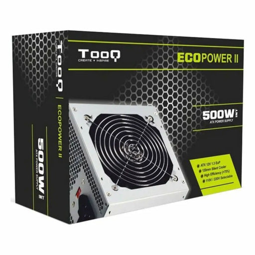 Power supply TooQ TQEP-500S-INT ATX 500W Silver - Компютър Мрежи и компоненти<<<Компютри|