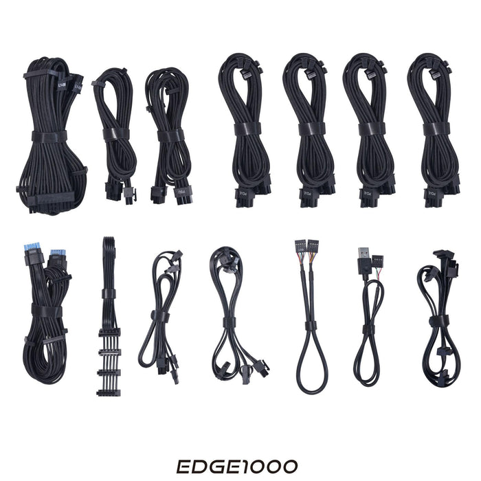 Power supply unit Lian Li EDGE EG1000 Black 1000W 80+ Platinum PCIe 5.1 ATX 3.1 - Захранвания<<<Компютърни