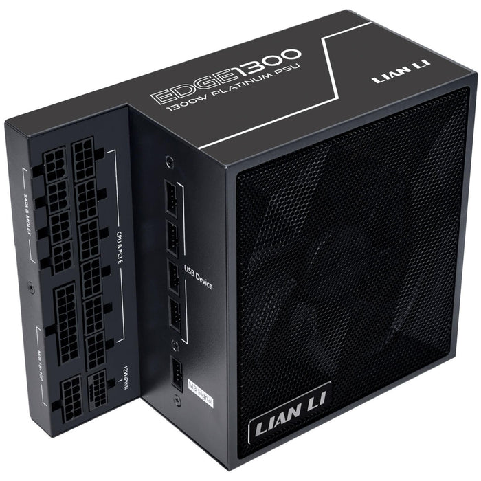 Power supply unit Lian Li EDGE EG1300 Black 1300W 80+ Platinum PCIe 5.1 ATX 3.1 - Захранвания<<<Компютърни