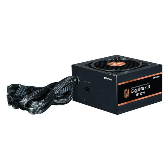 Power supply Zalman GigaMax III ATX 650 W 110 W 80 Plus Bronze - Компютър Мрежи и компоненти<<<Компютри|