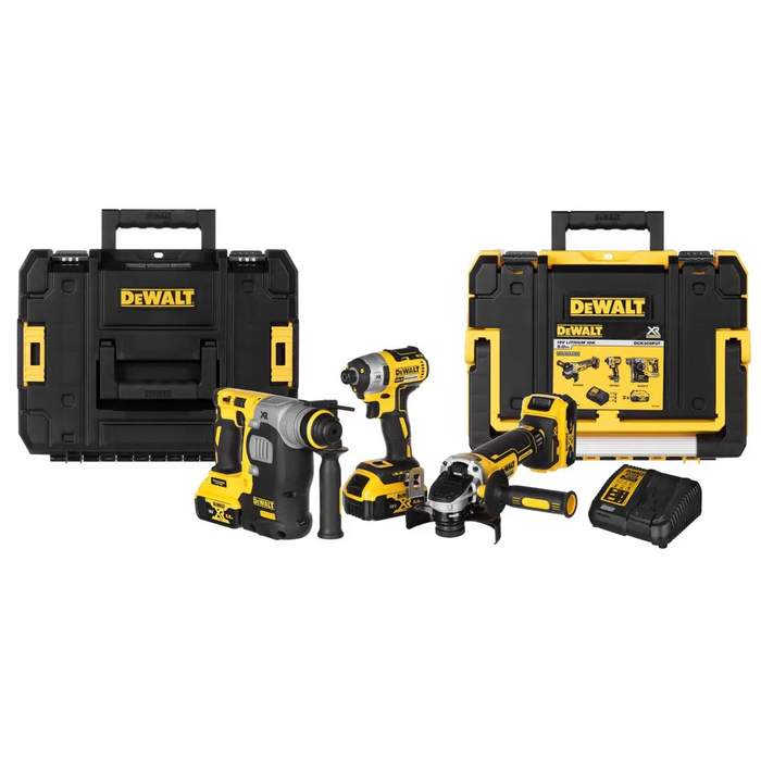 POWER TOOL COMBO KIT DEWALT DCK305P3T (DCF887 + DCH273 + DCG405) - Drill-screwdriversNAK-WWK<<<Cordless