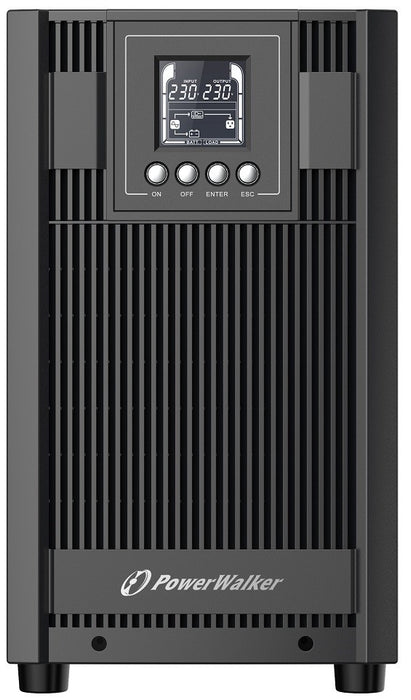 PowerWalker VFI 3000 AT FR uninterruptible power supply (UPS) Double-conversion (Online) 3 kVA 2700 W 4 AC outlet(s)