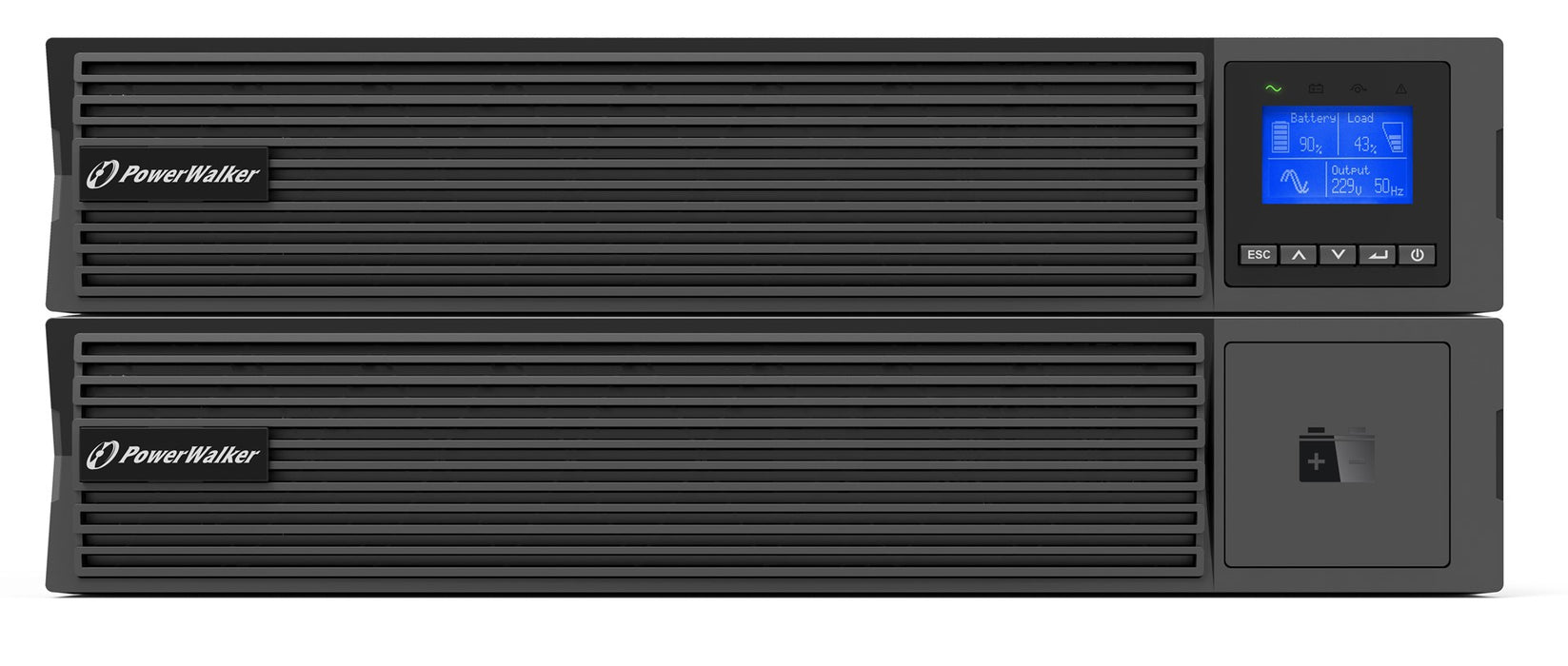 UPS POWERWALKER VFI 3000 ICR IoT PF1 3000VA/ 3000 W, On-Line