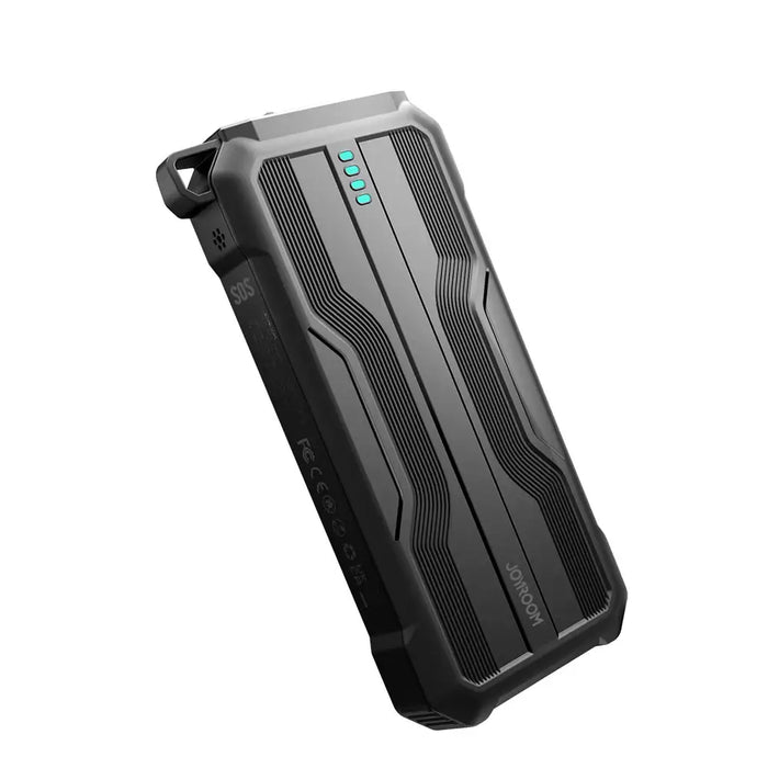Powerbank 10000mAh Joyroom JR-L016 with built-in USB-C/micro USB/ Lightning cables - black - Powerbanks<<<HurtelXML