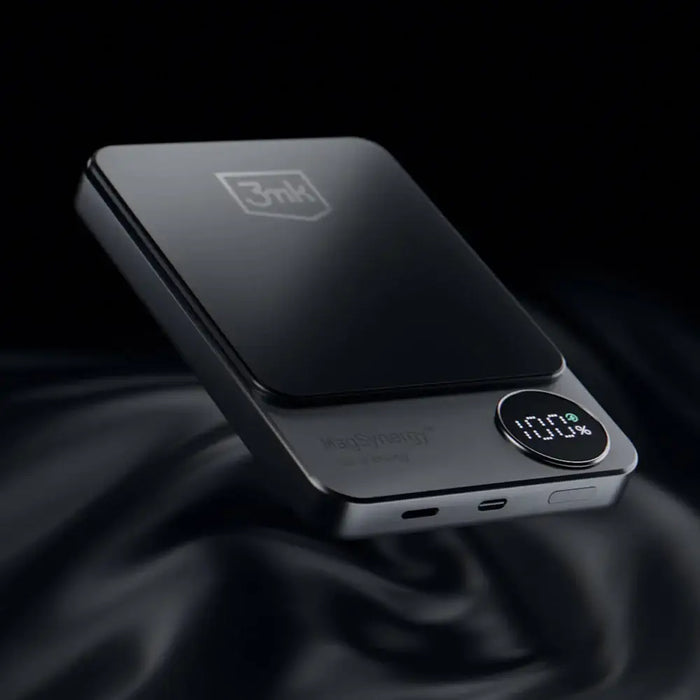 Powerbank 3mk MagSynergy 10000 mAh induction with MagSafe - black - Powerbanks<<<HurtelXML