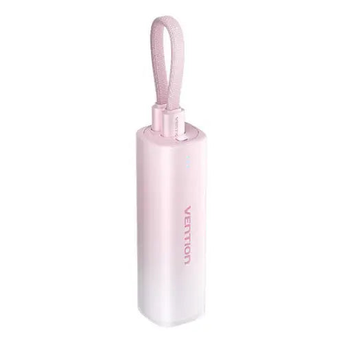 Powerbank 5000mAh Vention FHWR0 20W + USB-C to lightning cable (pink) - Powerbanks<<<GSM
