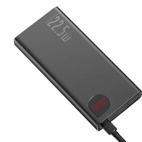 Powerbank Baseus Adaman Metal 20000mAh 2xUSB USB-C Lightning microUSB 22.5W (black)