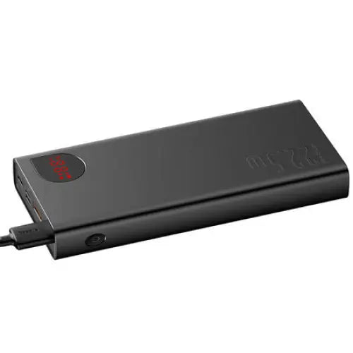 Powerbank Baseus Adaman Metal 20000mAh 2xUSB USB-C Lightning microUSB 22.5W (black)