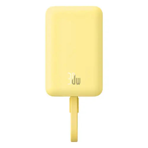 Powerbank Baseus Magnetic Mini 10000mAh 30W MagSafe (yellow) - Powerbanks<<<Energy<<<InnproXML&&&Powerbanks<<<HurtelXML