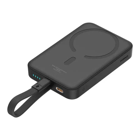 Powerbank Baseus Magnetic Mini 10000mAh Lightning 20W MagSafe (black) - Powerbanks<<<GSM