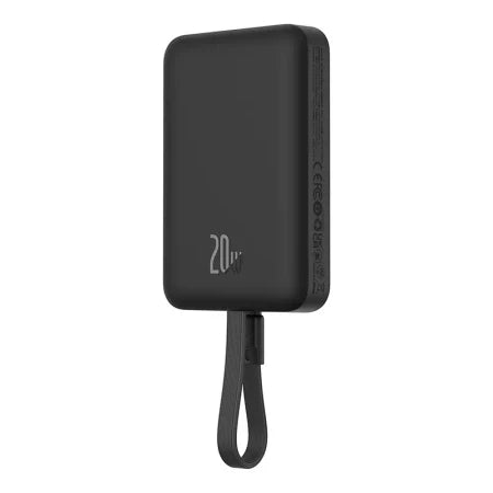 Powerbank Baseus Magnetic Mini 10000mAh Lightning 20W MagSafe (black) - Powerbanks<<<GSM
