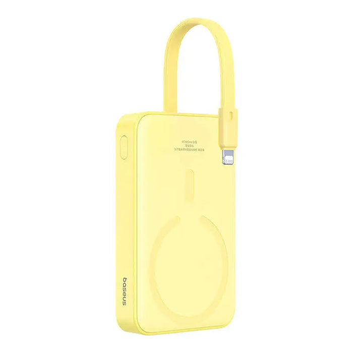 Powerbank Baseus Magnetic Mini 10000mAh USB-C 20W MagSafe (yellow)