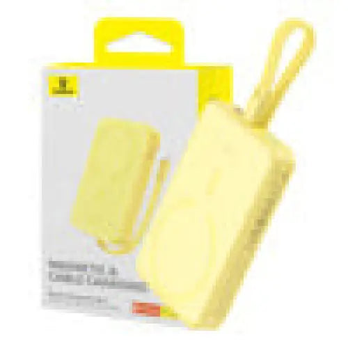 Powerbank Baseus Magnetic Mini 10000mAh USB-C 20W MagSafe (yellow)