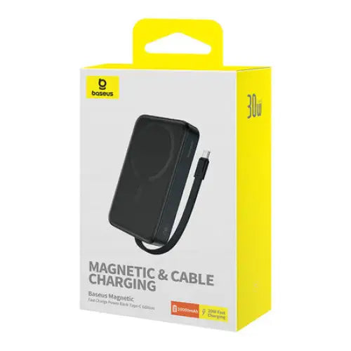 Powerbank Baseus Magnetic Mini 10000mAh USB-C 30W MagSafe (black)