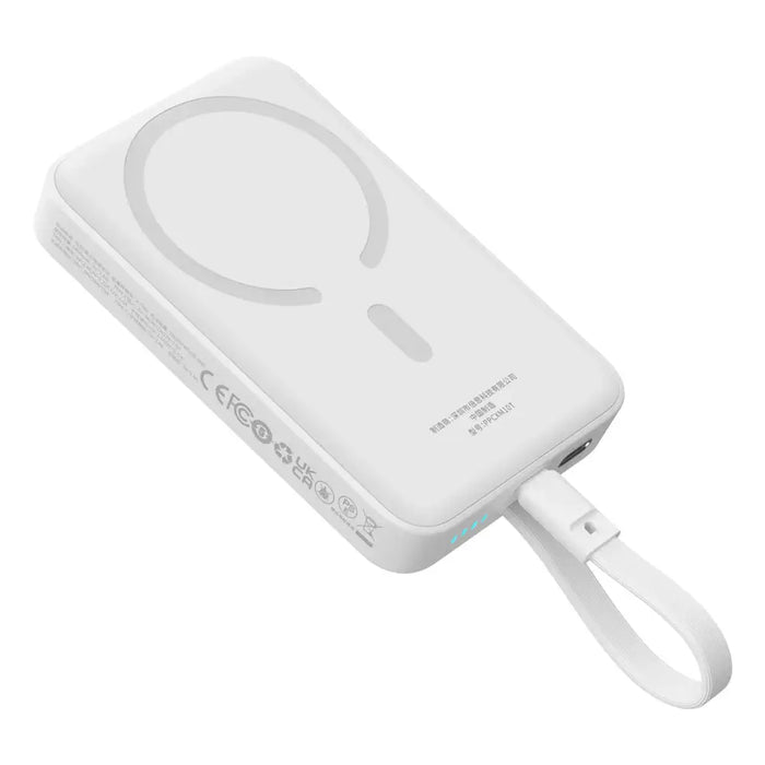 Powerbank Baseus Magnetic Mini 10000mAh USB-C 30W MagSafe (white)