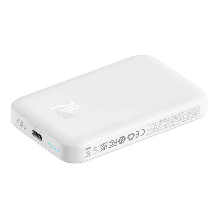 Powerbank Baseus Magnetic Mini 6000mAh 20W MagSafe (white)