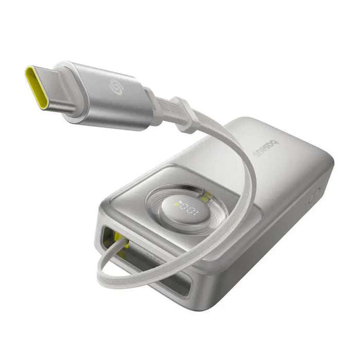 Powerbank Baseus OS Free2Pull 20000mAh 65W + cable (szary) - Powerbanks<<<GSM