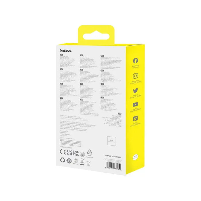 Powerbank Baseus P10059001513-00 Purple 10000 mAh - Power banksLAD-POW<<<Power supplies