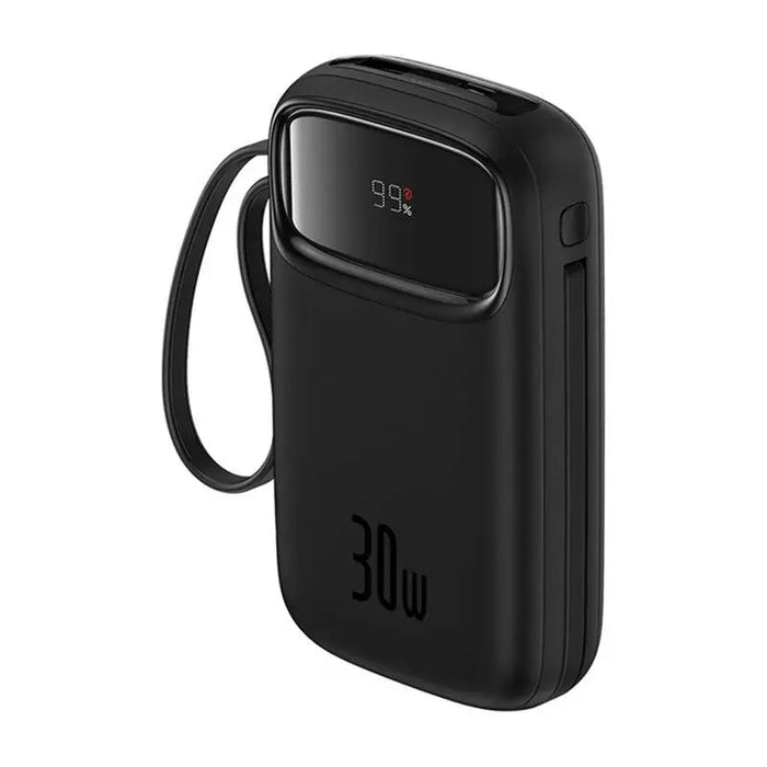 Powerbank Baseus QPow 2 10000mAh 30W 2xUSB-C (black) - Powerbanks<<<GSM