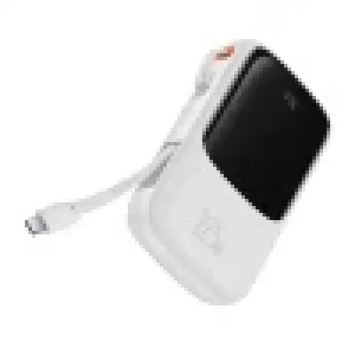 Powerbank Baseus Qpow Pro with USB-C cable USB-C USB 10000mAh 22.5W (white)