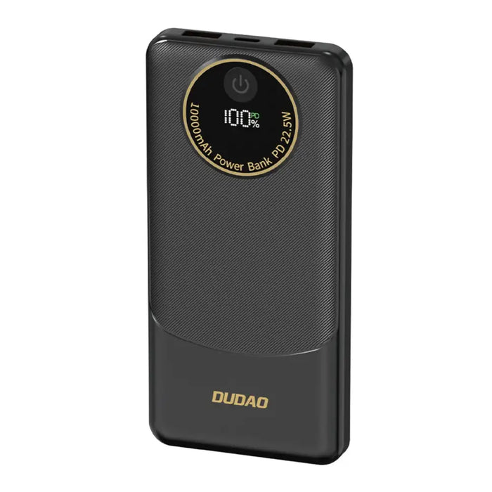 Powerbank Dudao K12 10000mAh PD22.5W USB-A USB-C - black - Powerbanks<<<HurtelXML