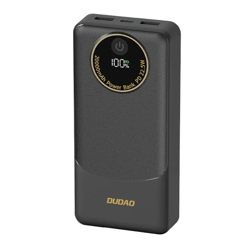 Powerbank Dudao K12Pro 22.5W PD 20000mAh USB-A USB-C - black - Powerbanks<<<HurtelXML