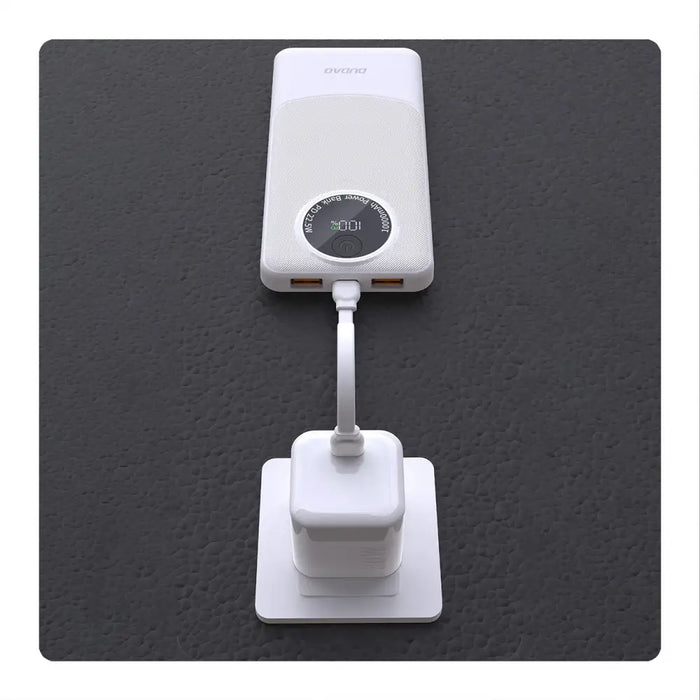 Powerbank Dudao K12Pro 22.5W PD 20000mAh USB-A USB-C - white - Powerbanks<<<HurtelXML