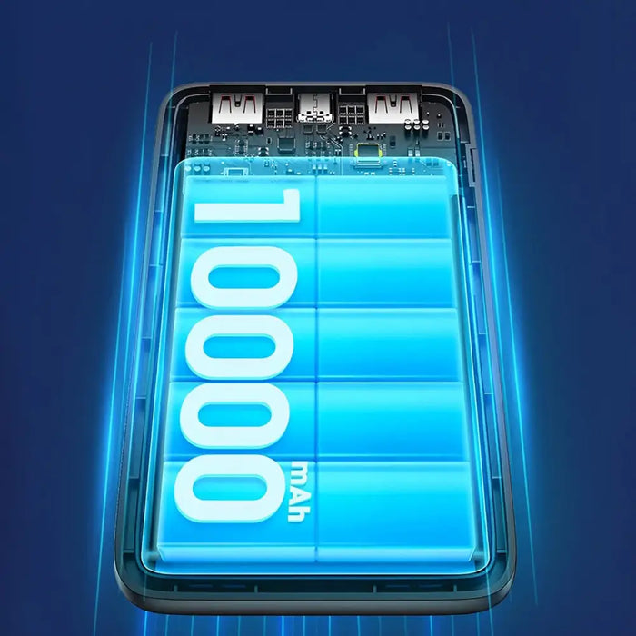 Powerbank Dudao K18-1W 10000mAh USB-A / USB-C / Micro USB - black - Powerbanks<<<HurtelXML