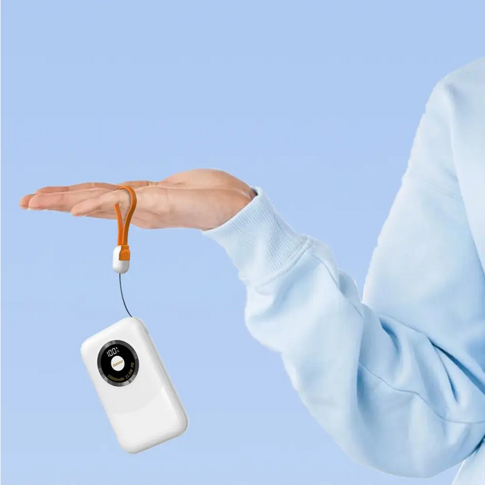 Powerbank Dudao K21 Mini 10000mAh 22.5W USB-A / USB-C - beige - Powerbanks<<<HurtelXML