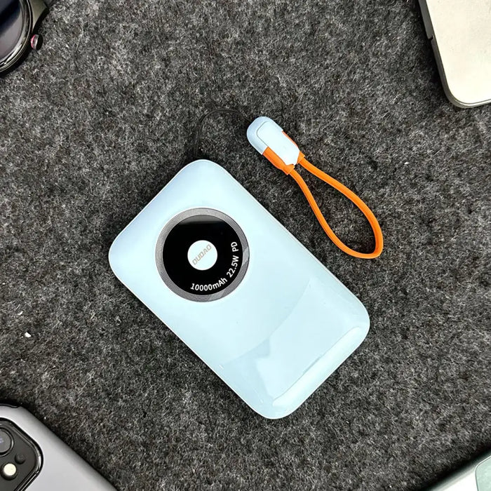 Powerbank Dudao K21 Mini 10000mAh 22.5W USB-A / USB-C - blue - Powerbanks<<<HurtelXML