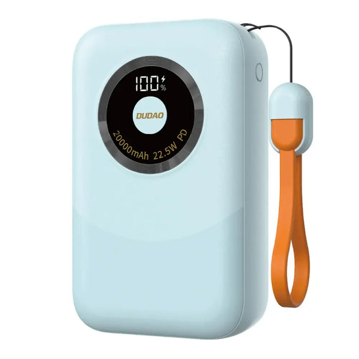 Powerbank Dudao K21 Mini 10000mAh 22.5W USB-A / USB-C - blue - Powerbanks<<<HurtelXML