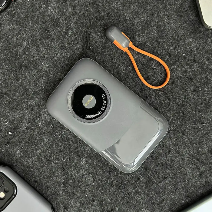 Powerbank Dudao K21 Mini 10000mAh 22.5W USB-A / USB-C - gray - Powerbanks<<<HurtelXML