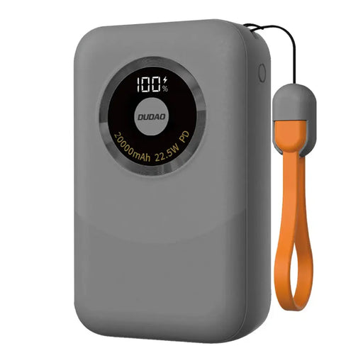 Powerbank Dudao K21 Mini 10000mAh 22.5W USB-A / USB-C - gray - Powerbanks<<<HurtelXML
