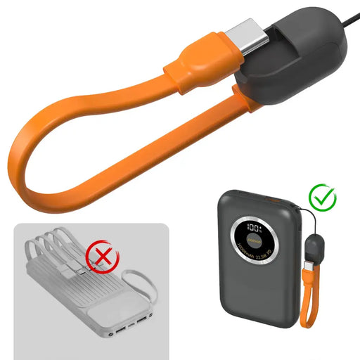 Powerbank Dudao K21 Mini 10000mAh 22.5W USB-A / USB-C - gray - Powerbanks<<<HurtelXML