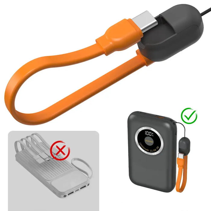 Powerbank Dudao K21 Mini 10000mAh 22.5W USB-A / USB-C - gray - Powerbanks<<<HurtelXML